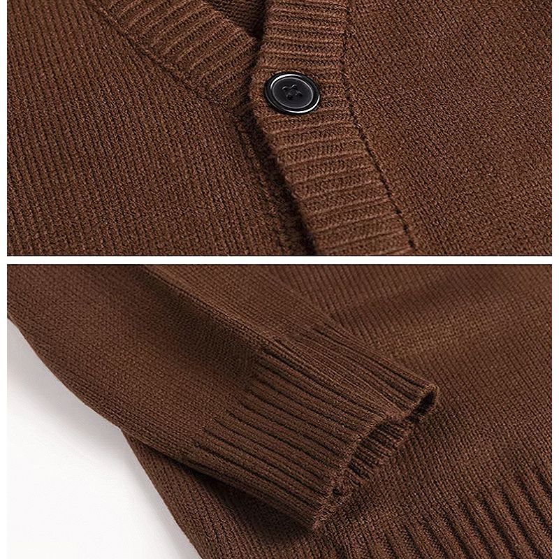 cardigan homme, cardigan en maille, cardigan col V, cardigan ample