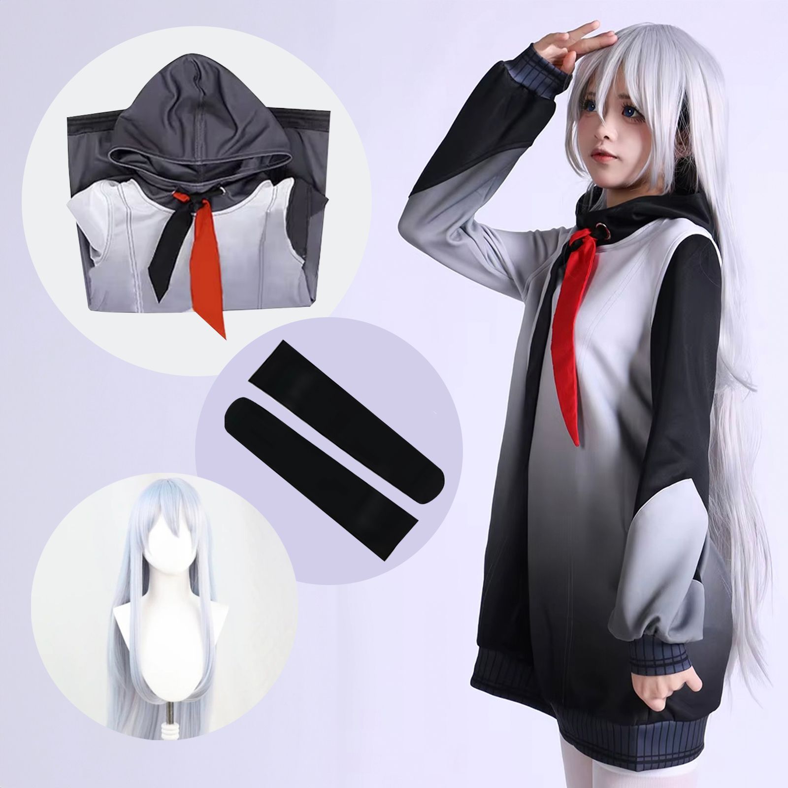 anime cosplay, kanade yoisaki cosplay