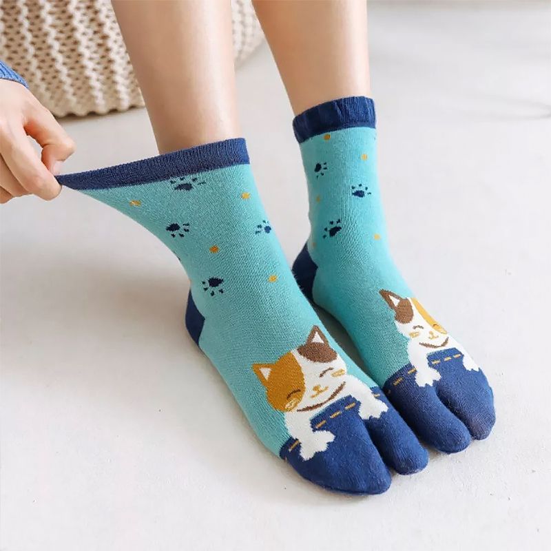 chaussettes à doigt séparé, chaussettes tabi