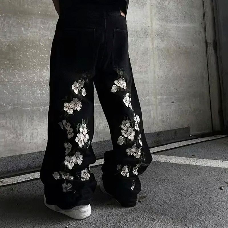 jean ample, jean large, pantalon large, jean homme