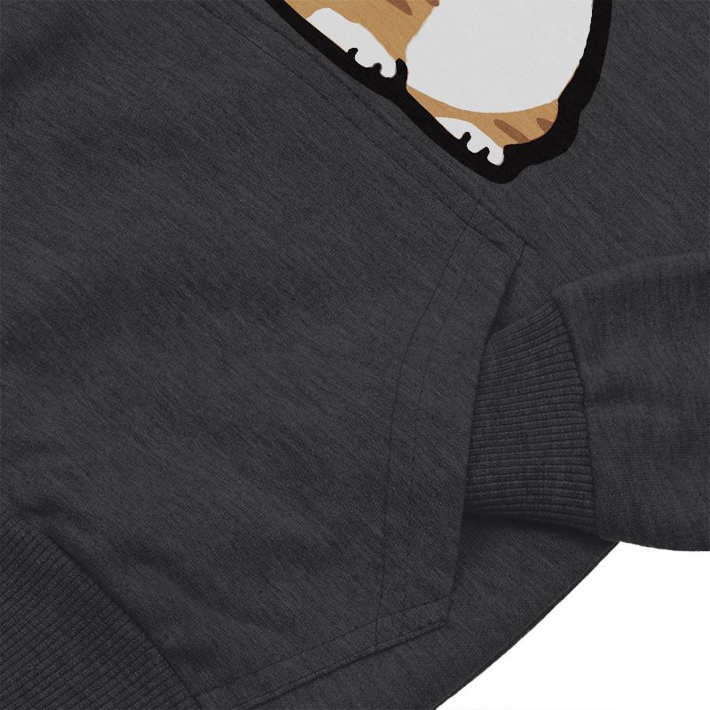 sweat à capuche homme, sweat à capuche avec imprimé chat