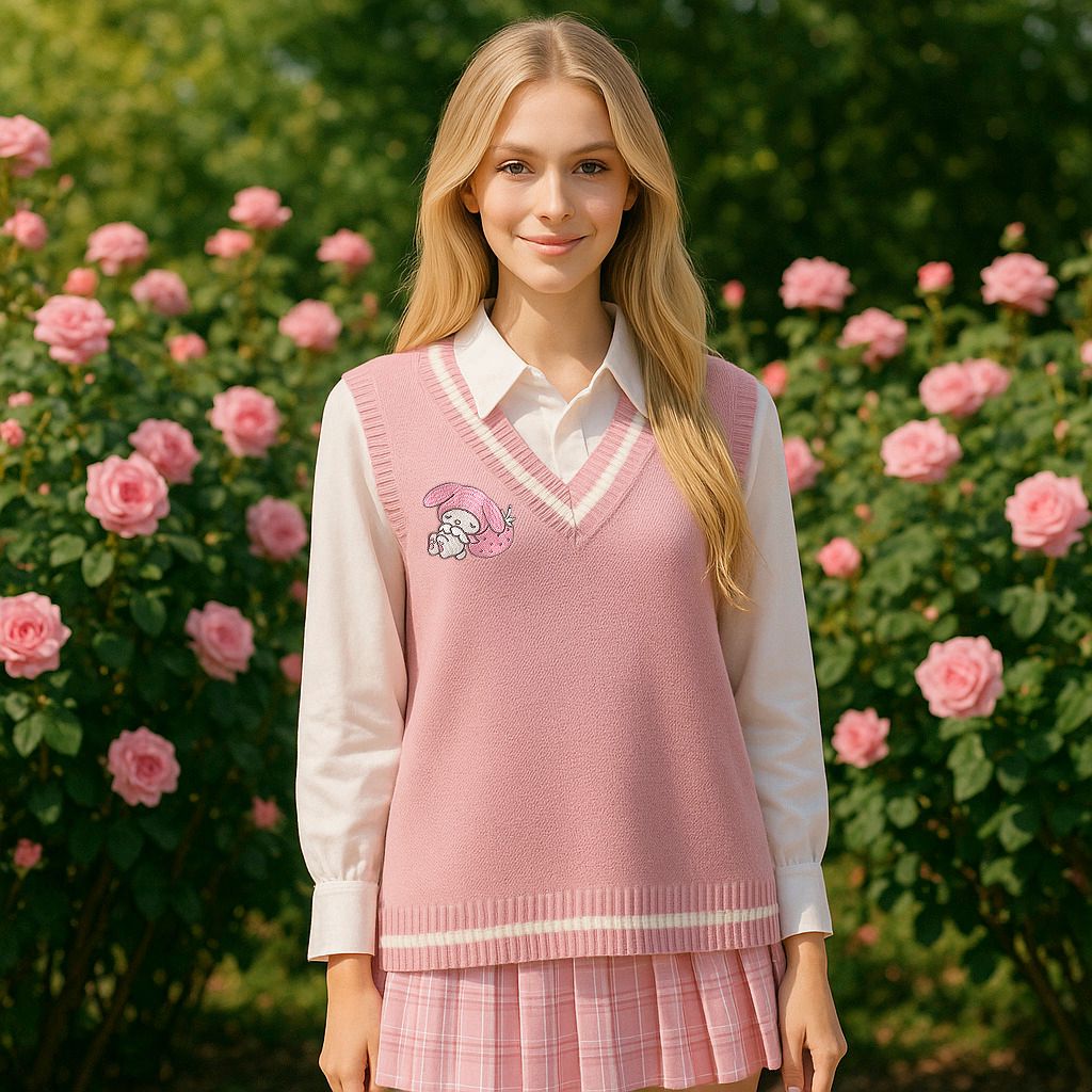 gilet femme, débardeur col en V, débardeur mignon