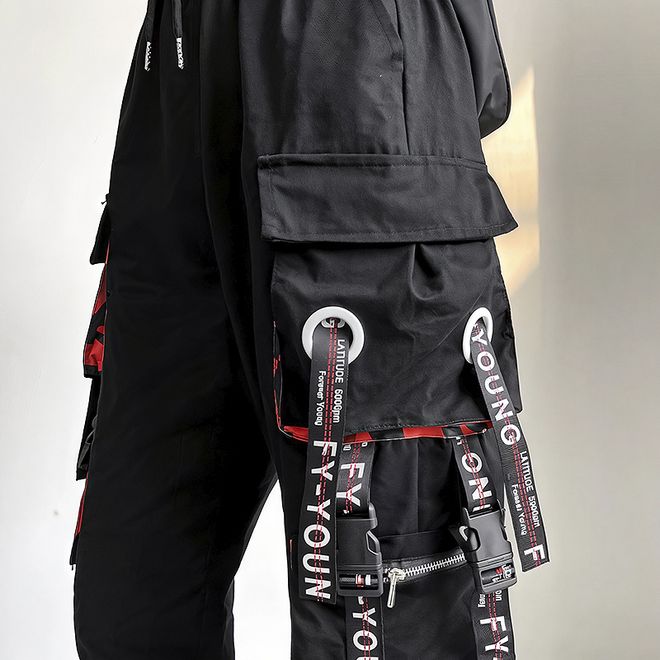 pantalon cargo, pantalon cargo femme, pantalon large, pantalon streetwear, pantalon techwear